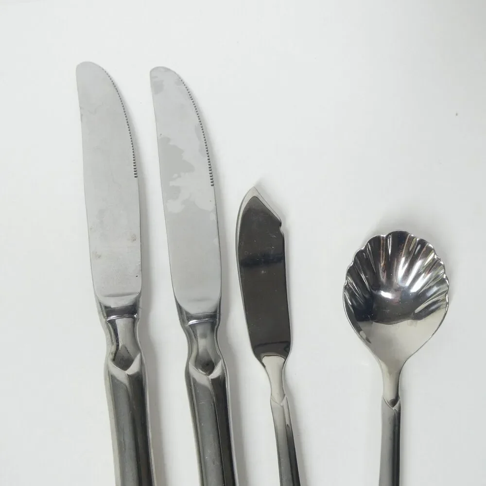 JA Henckels Provence Zwilling 4pc Flatware Lot Sugar Spoon Butter Server Knives